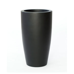 Maceta Redonda Bambu 70 Negro