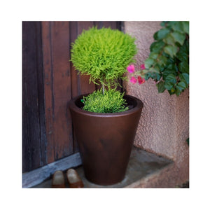 Maceta tipo vaso Girasol 45 Bronce