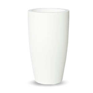 Maceta Redonda Bambu 70 Blanco