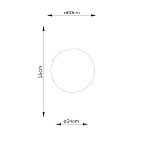 Esfera iluminada Buly 60 Smarttech (Solar)