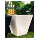 Maceta Trapezoidal Camomila 45 Blanco