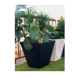 Maceta Trapezoidal Camomila 45 Negro