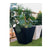 Maceta Trapezoidal Camomila 45 Negro