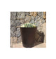 Maceta Redonda Gerbera 33 Bronce