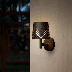 Lámpara solar Greta Negro 5 en 1