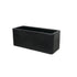 Maceta Rectangular Jacaranda 100 Negro