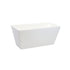 Maceta Rectangular Jazmin 60 Blanco
