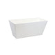 Maceta Rectangular Jazmin 60 Blanco