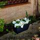Maceta Rectangular Jazmin 60 Negro