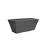 Maceta Rectangular Jazmin 60 Gris