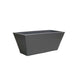 Maceta Rectangular Jazmin 60 Gris