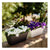 Maceta Rectangular Jazmin 60 Blanco