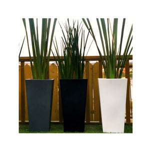 Maceta Trapezoidal Melisa 30 Gris