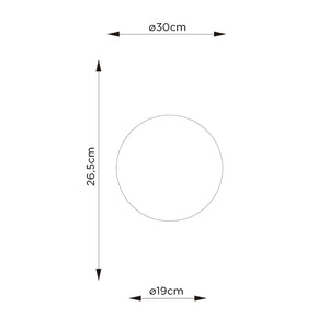 Esfera Iluminada Buly 30 Smarttech (Solar)
