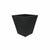 Maceta Trapezoidal Camomila 45 Negro