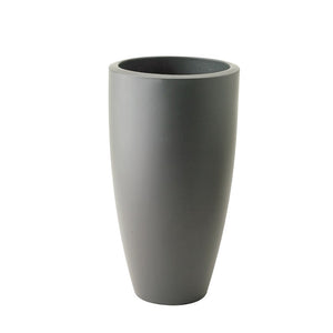 Maceta Redonda Bambu 70 Gris