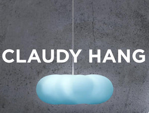 Lámpara colgante Claudy Azul